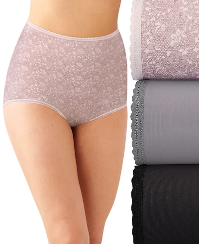 Bali Women's 3-Pk. Skimp Skamp Brief Underwear