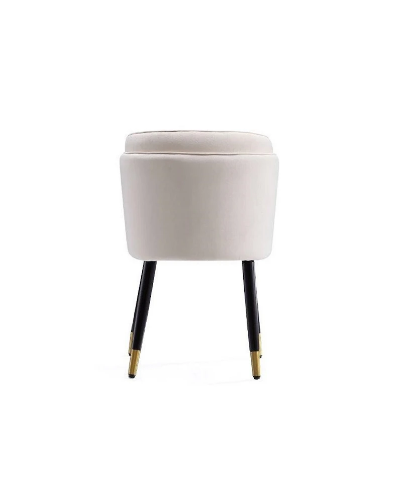 Manhattan Comfort Zephyr Velvet Upholstered Dining Chair