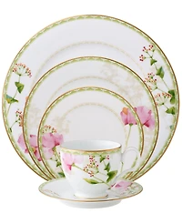 Noritake Poppy Place Setting, Set of 5