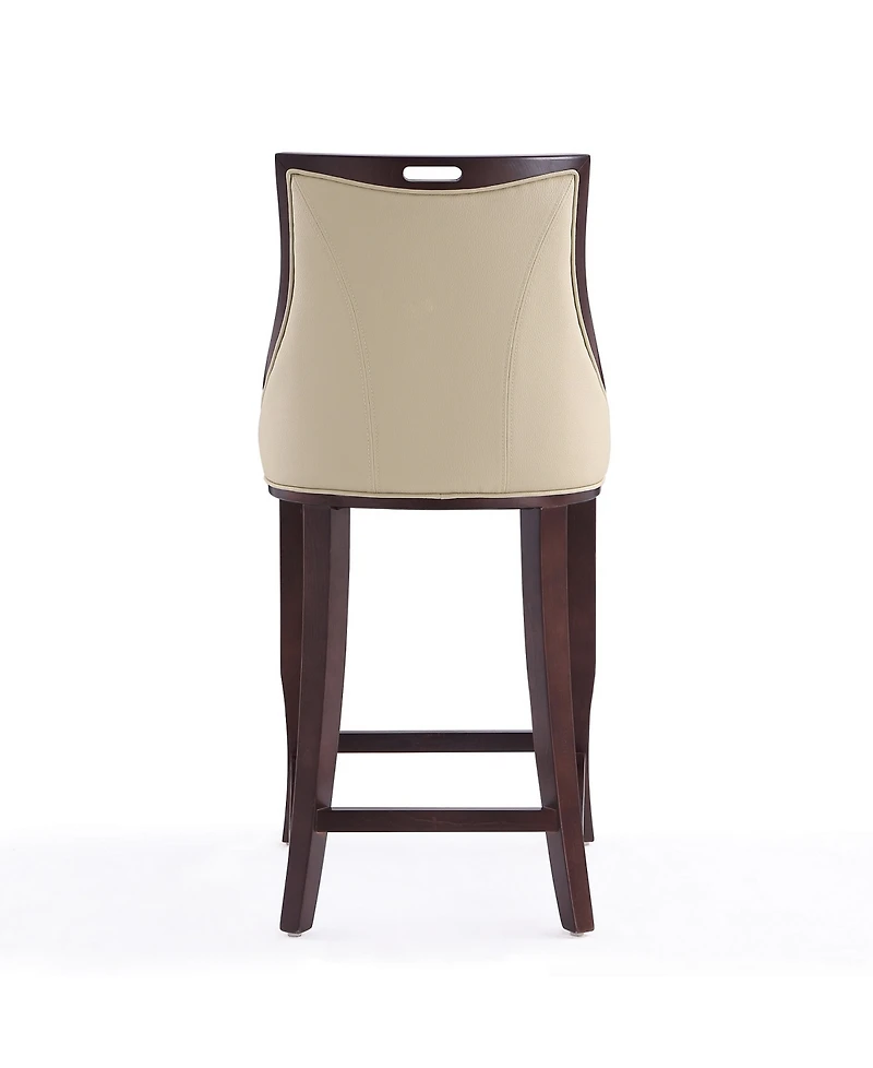 Manhattan Comfort Emperor Leatherette Upholstered Barstool