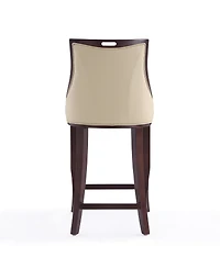 Manhattan Comfort Emperor Leatherette Upholstered Barstool