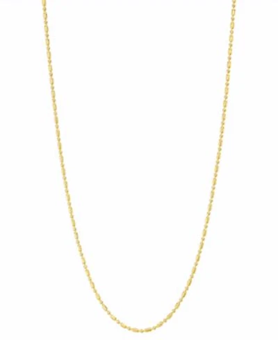 14k Gold Necklace 18 24 Dot Dash Chain