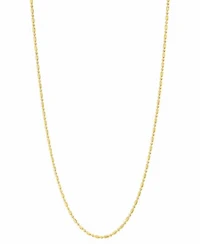 14k Gold Necklace 18 24 Dot Dash Chain
