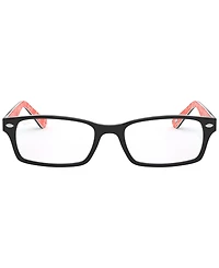 Ray-Ban RX5206 Unisex Rectangle Eyeglasses