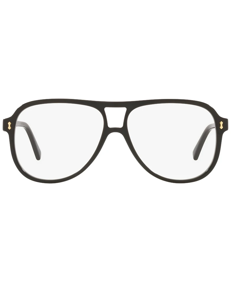 Gucci GG1044O Men's Pilot Eyeglasses