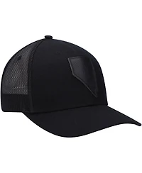 Men's Local Crowns Nevada Blackout State Patch Trucker Snapback Hat