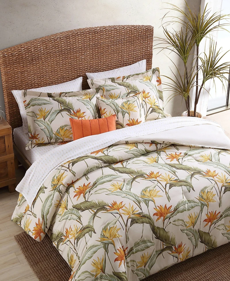 Tommy Bahama Home Birds of Paradise Piece Duvet Cover Set