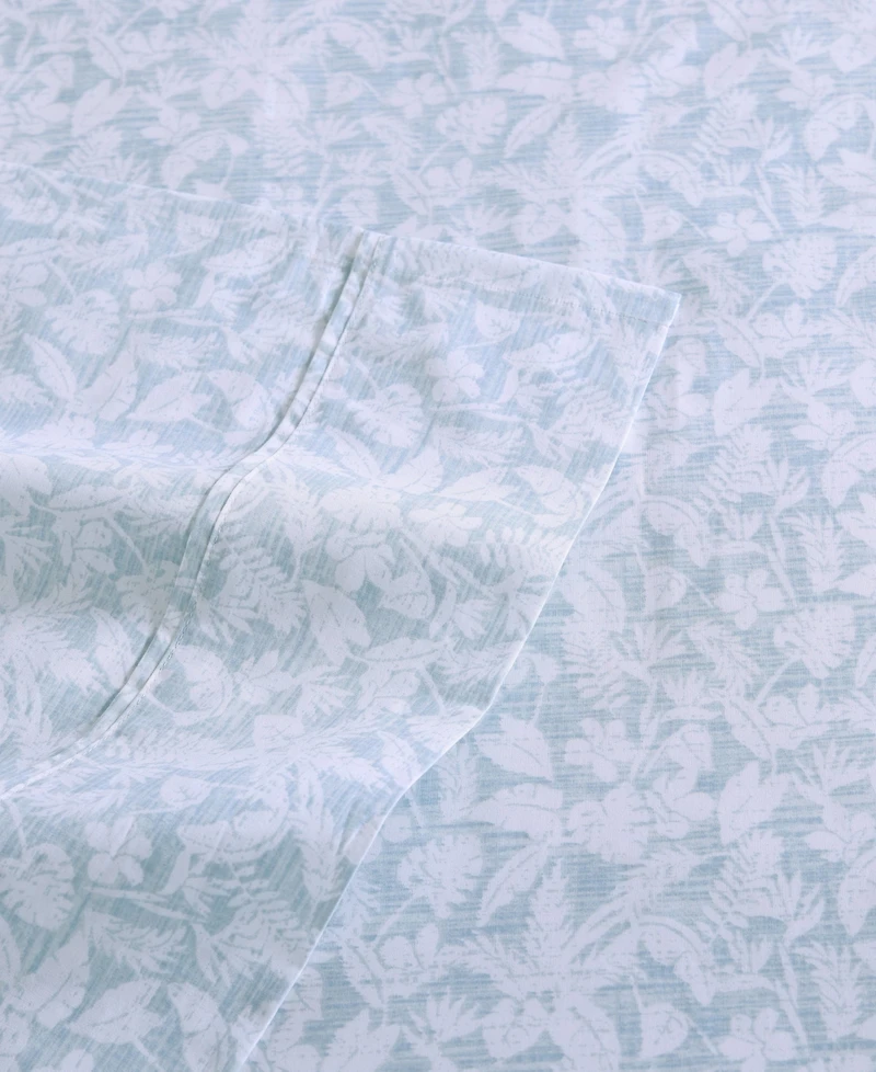 Tommy Bahama Home Koya Bay Cool Zone Cotton Percale 4 Piece Sheet Set, King