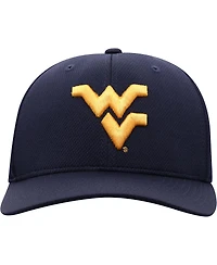 Men's Top of The World Navy West Virginia Mountaineers Reflex Logo Flex Hat