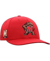 Men's Top of The World Red Maryland Terrapins Reflex Logo Flex Hat
