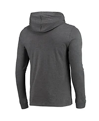 Men's Concepts Sport Heathered Navy, Charcoal Illinois Fighting Illini Meter Long Sleeve Hoodie T-shirt and Jogger Pants Set