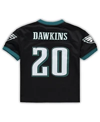 Infant Boys and Girls Mitchell & Ness Brian Dawkins Black Philadelphia Eagles 2004 Retired Legacy Jersey