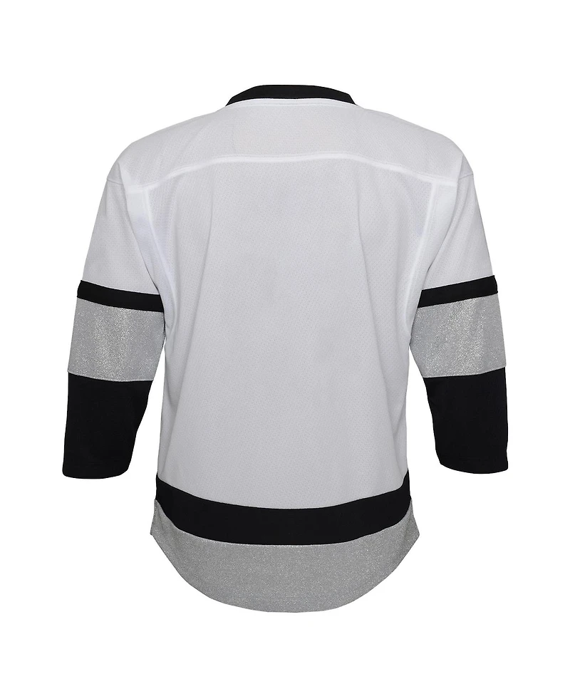 Big Boys White Los Angeles Kings 2021/22 Alternate Replica Jersey