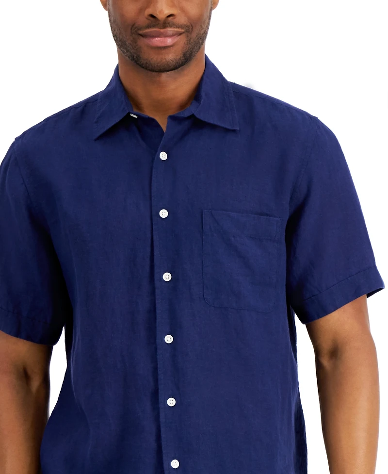 Club Room Men's 100% Linen Shirt