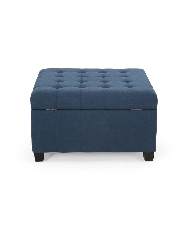 Isabella Contemporary Tufted Storage Ottoman