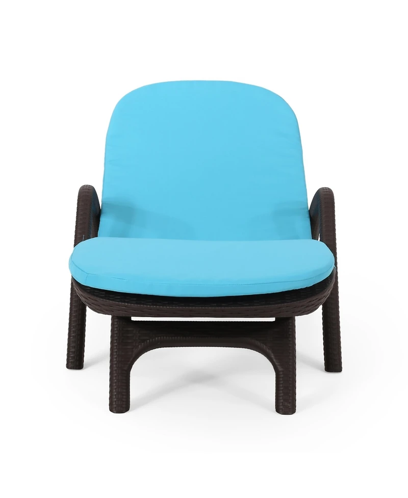 Waverly Outdoor Chaise Lounge with Cushion