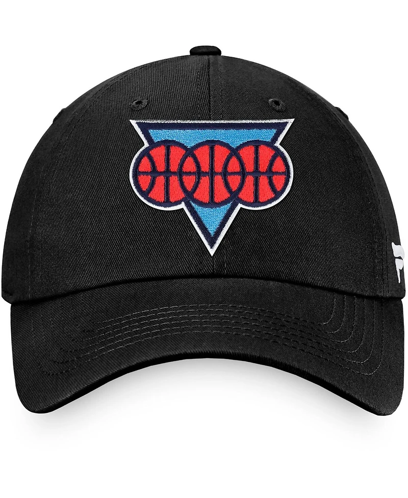 Men's Fanatics Black Triplets Core Adjustable Hat