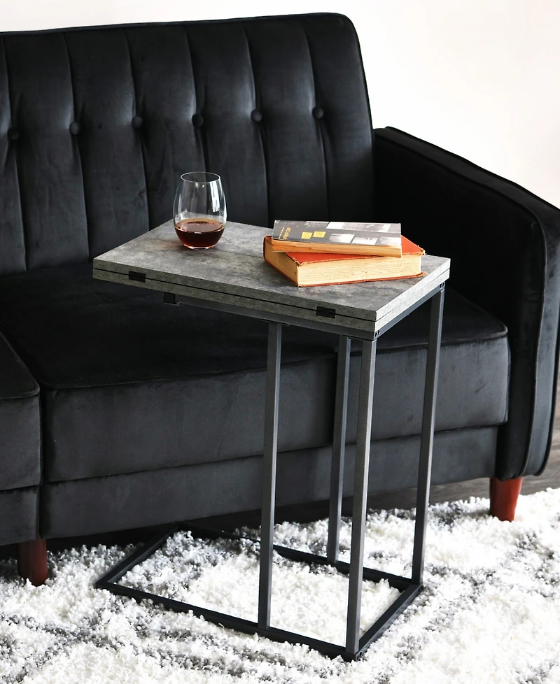 C Table with Fold Out Sides