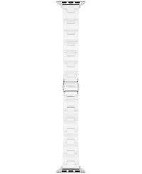 Fossil White Ceramic Band for Apple Watch, 38 40, 41mm