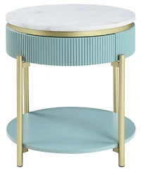 Marei 1 Drawer End Table