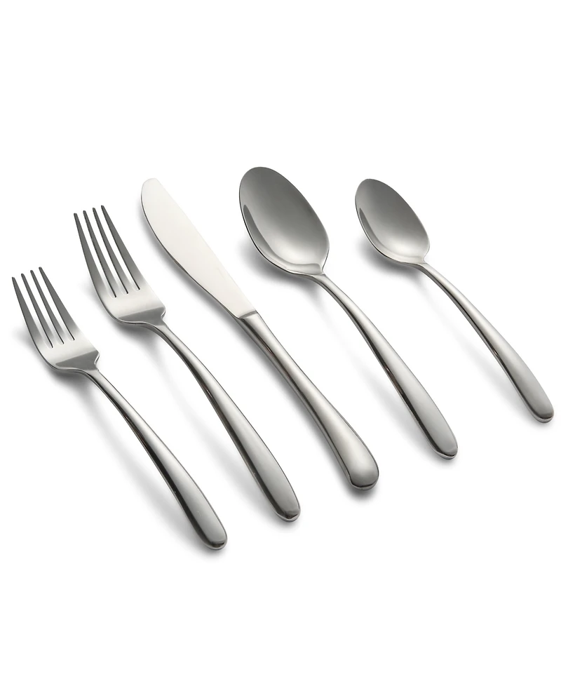 Cambridge Silversmiths Jude Mirror -Piece Flatware Set