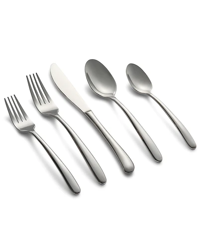 Cambridge Silversmiths Jude Mirror 20-Piece Flatware Set, Service for 4