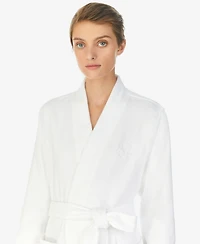 Lauren Ralph Greenwich Woven Terry Bath Robe