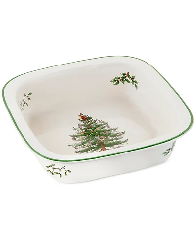 Spode Christmas Tree Square Baker