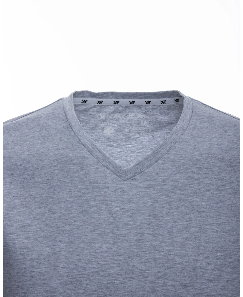 X-Ray Men's Basic V-Neck Short Sleeve T-shirt
