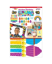 Rainbow Birthday Learning Set, 30 Pieces