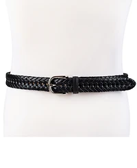 Club Room Men's Hand-Laced Braided Belt, Created for Macy's