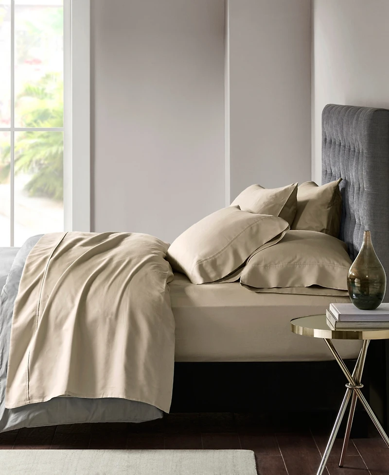 Madison Park 800 Thread Count Cotton Blend Sateen 7-Pc. Sheet Set, Split King