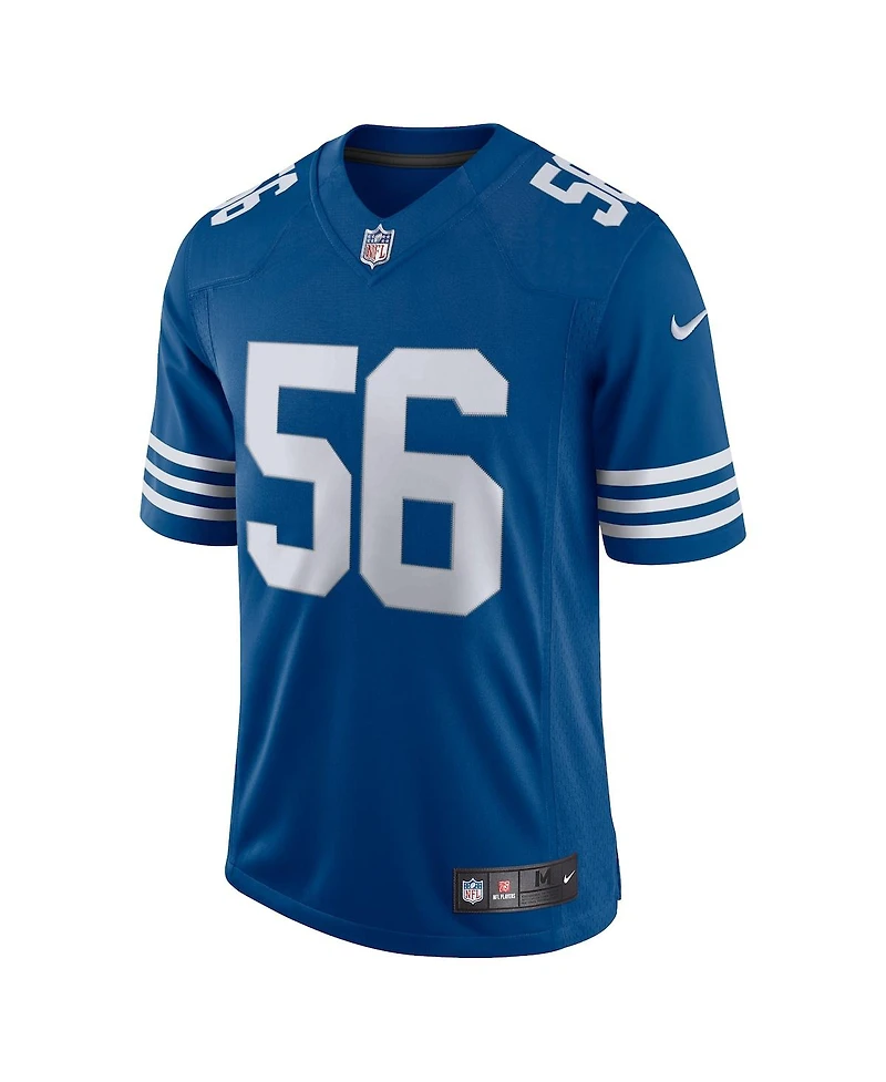 Men's Nike Quenton Nelson Royal Indianapolis Colts Alternate Vapor Limited Jersey