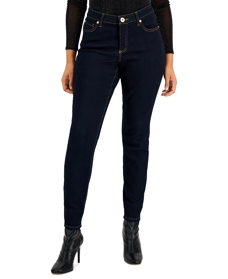 I.n.c. International Concepts Women's Curvy Mid Rise Skinny Jeans, Created for Macy's