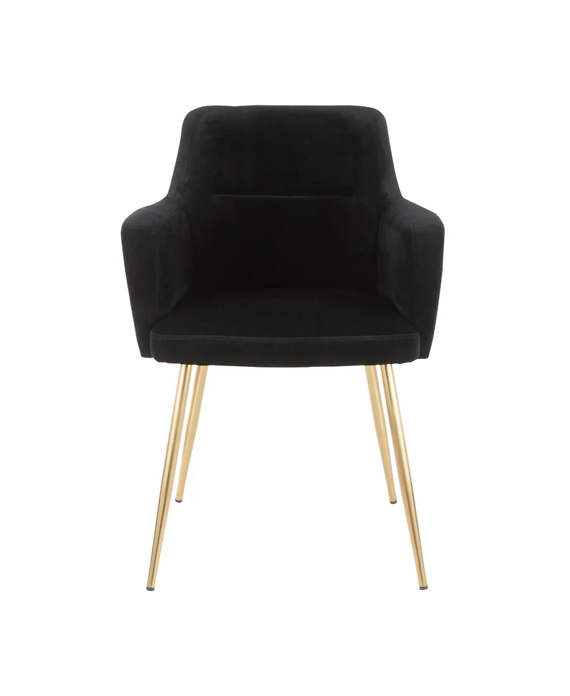 Lumisource Andrew Contemporary Dining Accent Chair
