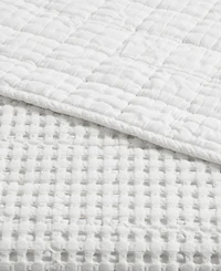Levtex Mills Waffle Stitched Quilted Throw, 60" x 50"