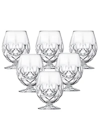 Lorren Home Trends Alkemist 6 Piece Stemmed Double Old Fashion Glass Set