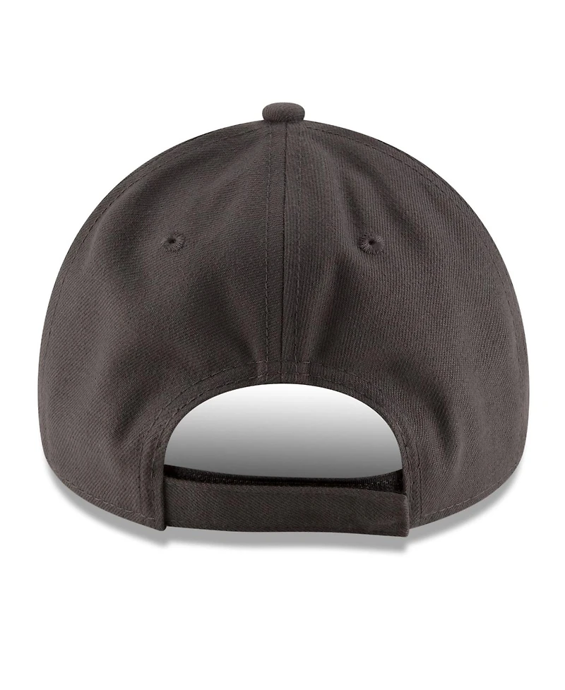 Men's New Era Gray Phoenix Suns 2022 Nba Playoffs Bubble Letter 9FORTY Adjustable Hat