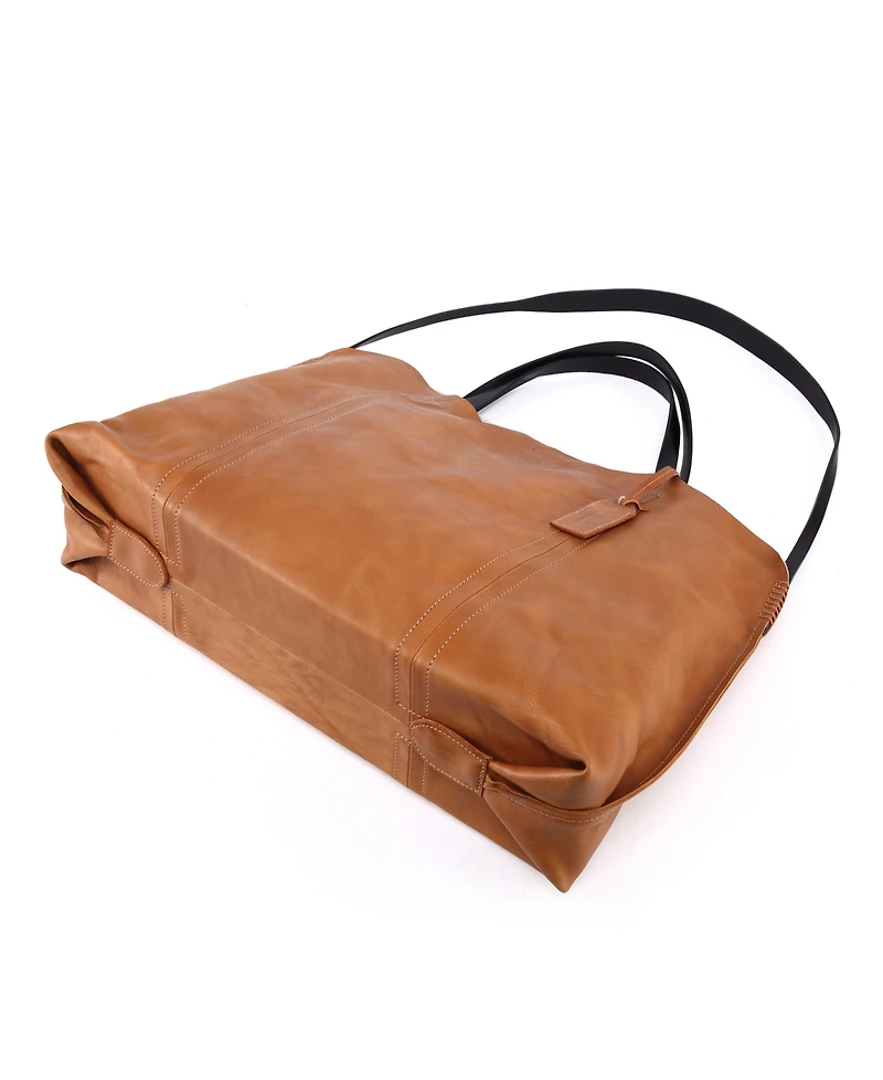 Old Trend Women's Genuine Leather Forest Island Tote Bag