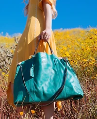 Old Trend Women's Genuine Leather Forest Island Tote Bag