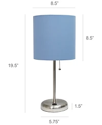 LimeLights Stick Lamp with Usb Charging Port