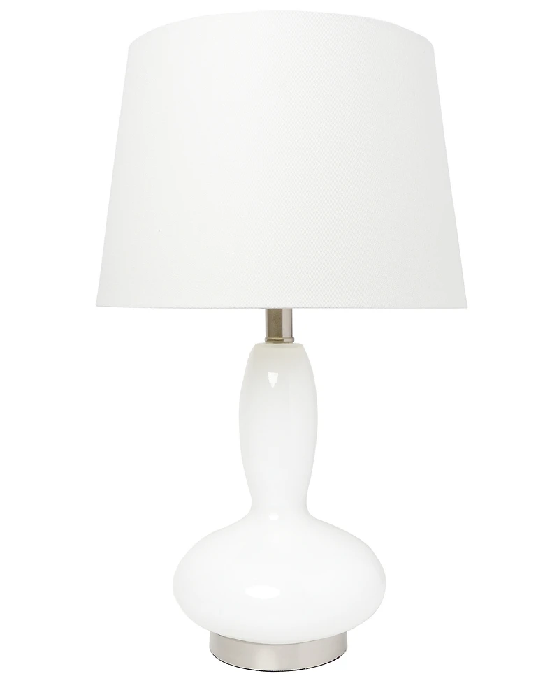 Lalia Home Glass Dollop Table Lamp