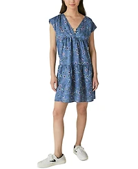 Lucky Brand Women's Floral-Print Mini Dress