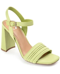 Journee Collection Women's Skiler Block Heel Sandals