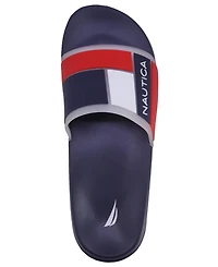 Nautica Men's Bower Clear Slides