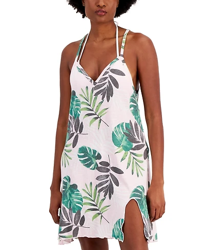 Miken Juniors' Printed Cover-Up Dress, Created for Macy's