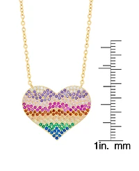 Macy's Women's Rainbow Pendant Necklace