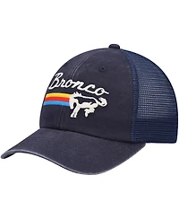 Men's American Needle Navy Ford Bronco Auto Raglan Bones Adjustable Hat