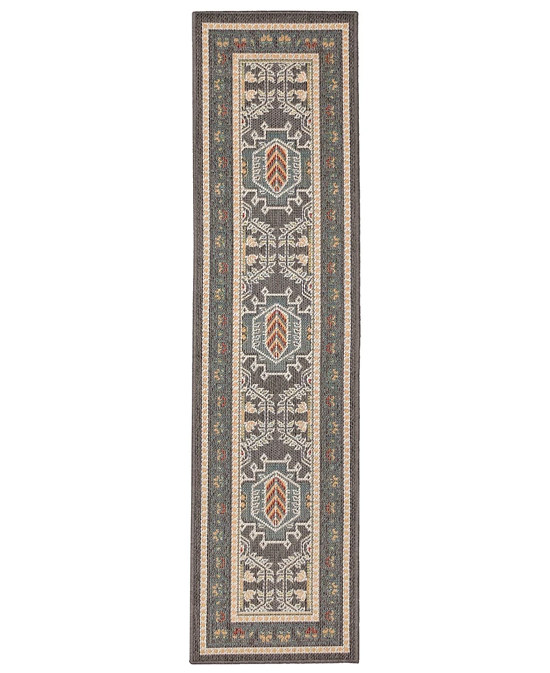 Liora Manne' Patio Journey 1'11" x 7'6" Runner Outdoor Area Rug