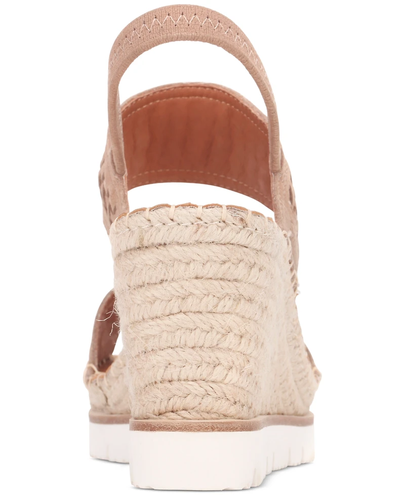 Gentle Souls Women's Elyssa Two-Band Braid Sandals